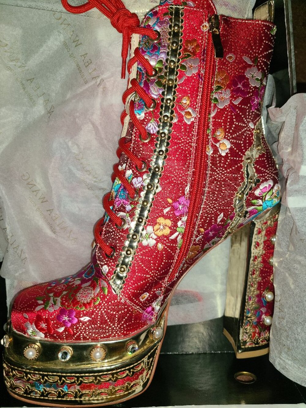 Akira Azalea Wang Eva Platform Boot